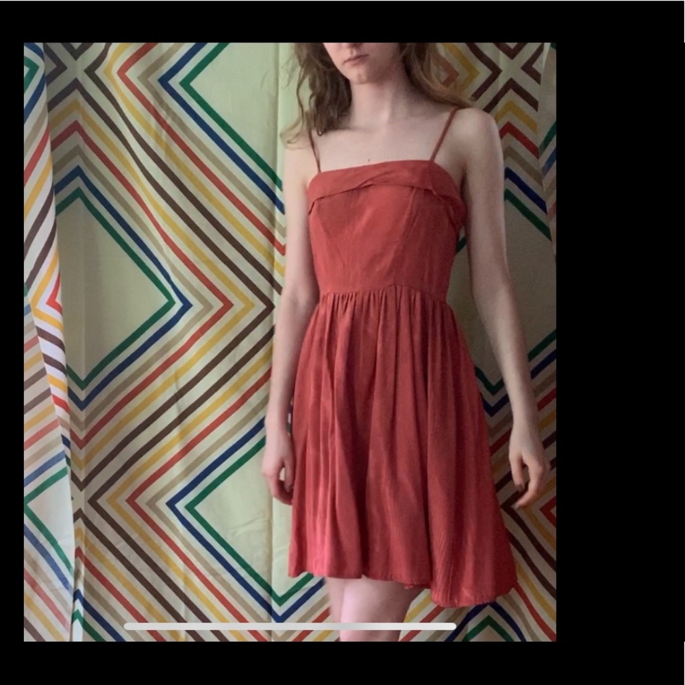 Vintage pink dress